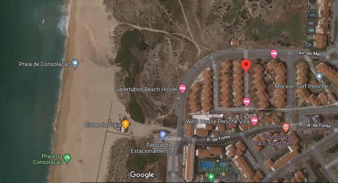 Supertubos Beach Villa Atouguia Da Baleia Exterior photo